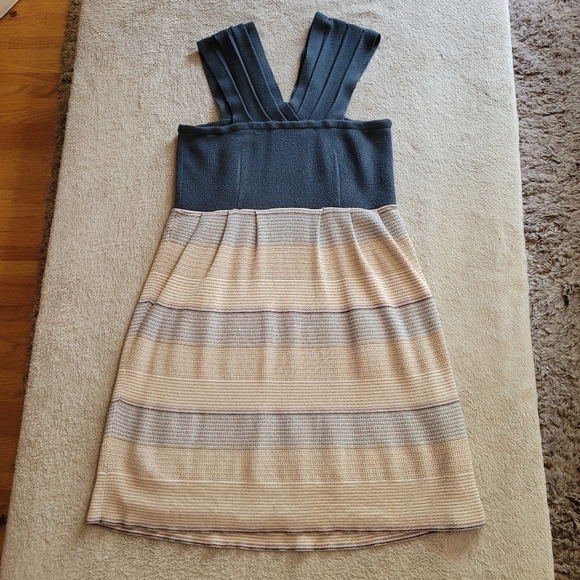 Anthropologie Knitted and Knotted knit top sleeveless midi dress size small - Picture 7 of 14